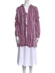 Lisa Marie Fernandez Striped Long Sleeve Tunic