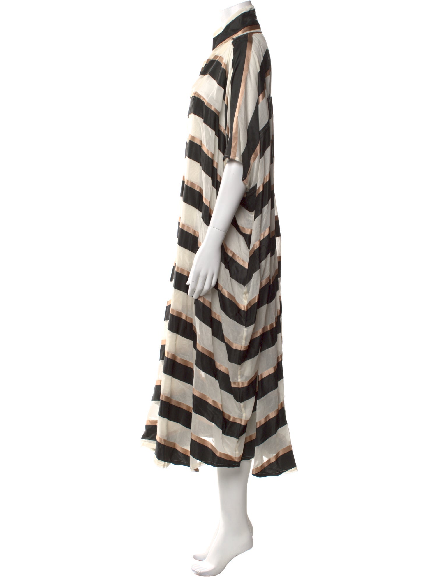 Lisa Marie Fernandez Striped Long Dress