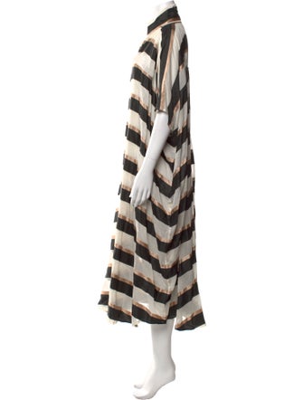 Lisa Marie Fernandez Striped Long Dress