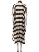 Lisa Marie Fernandez Striped Long Dress