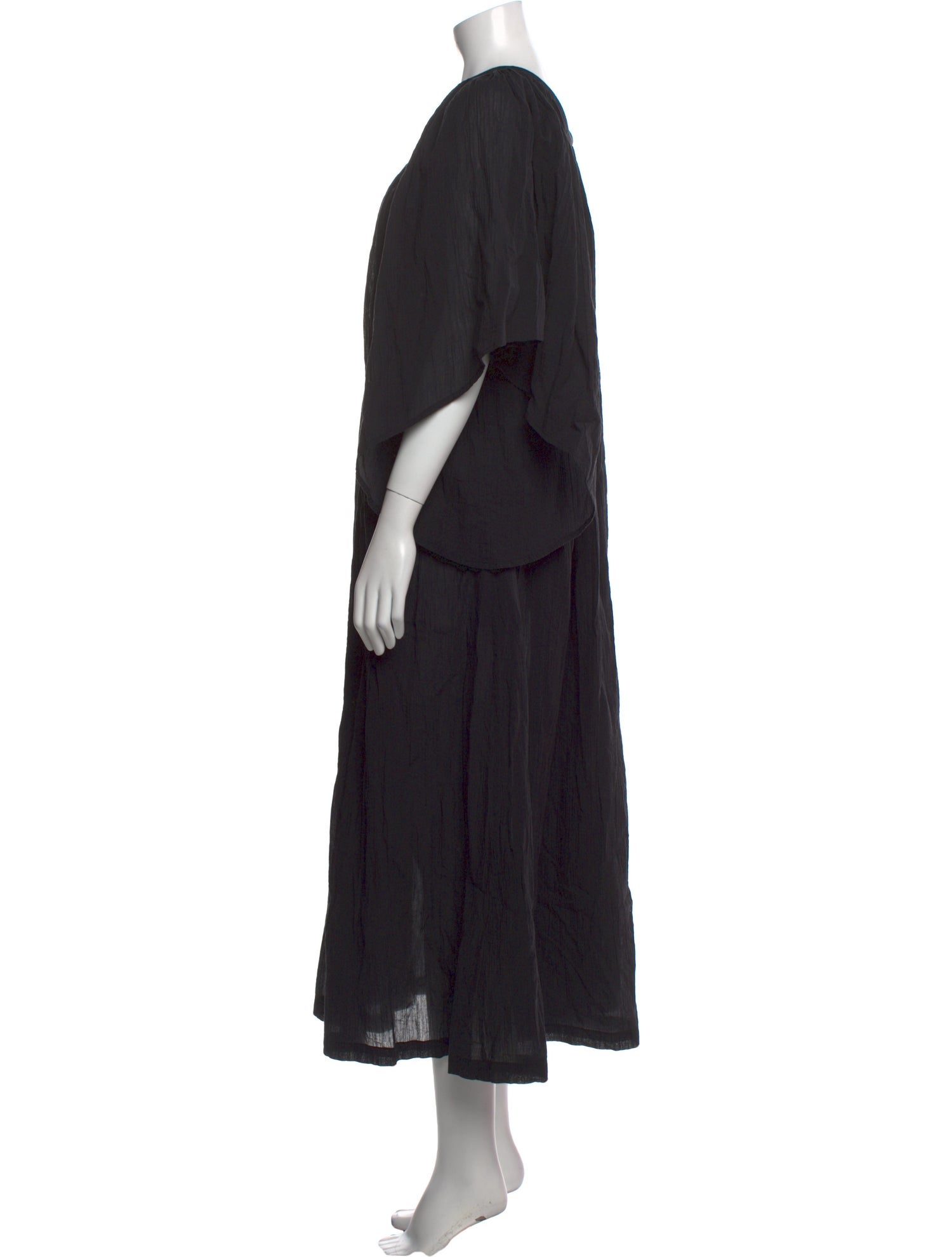 Lisa Marie Fernandez Scoop Neck Long Dress