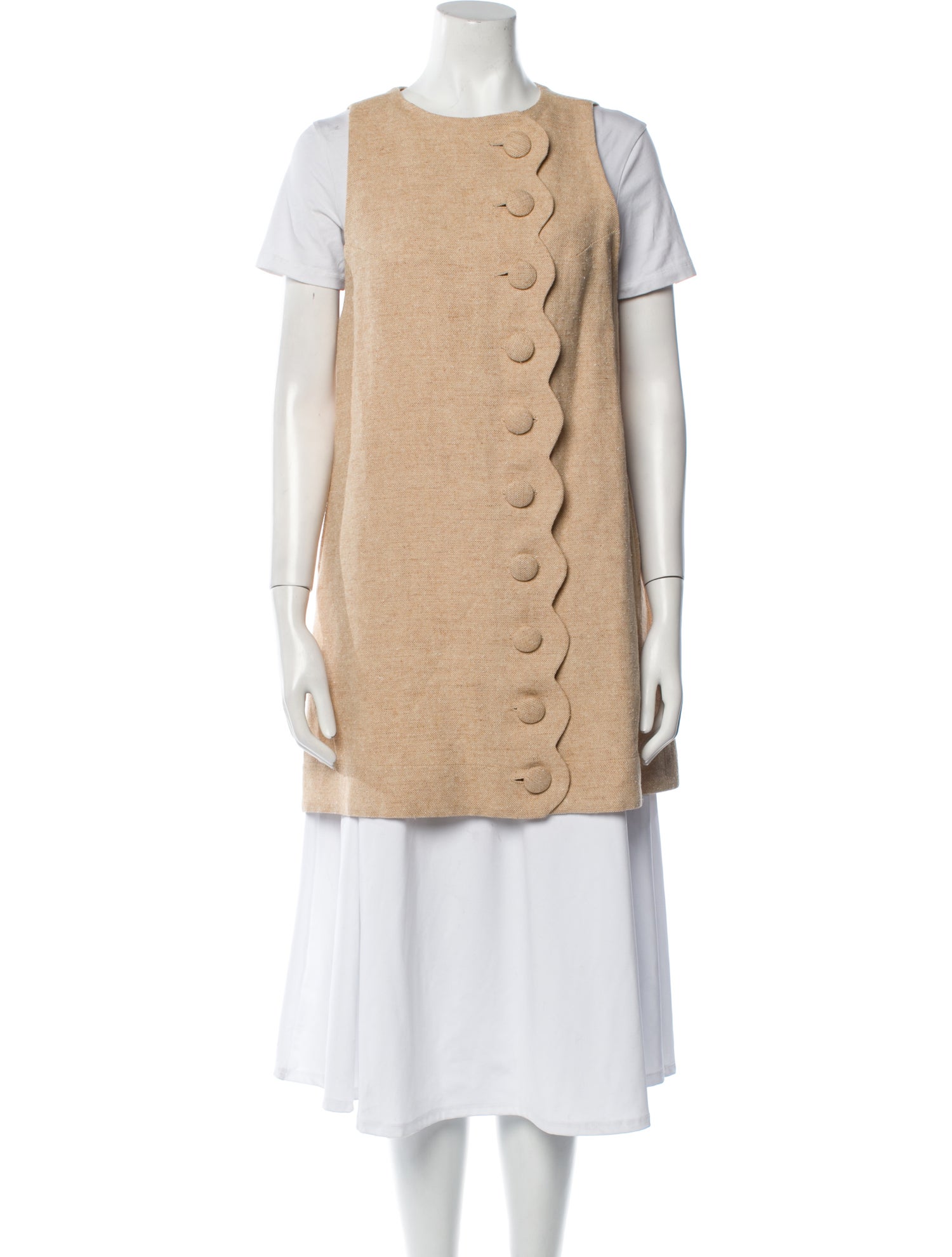 Lisa Marie Fernandez Linen Vest