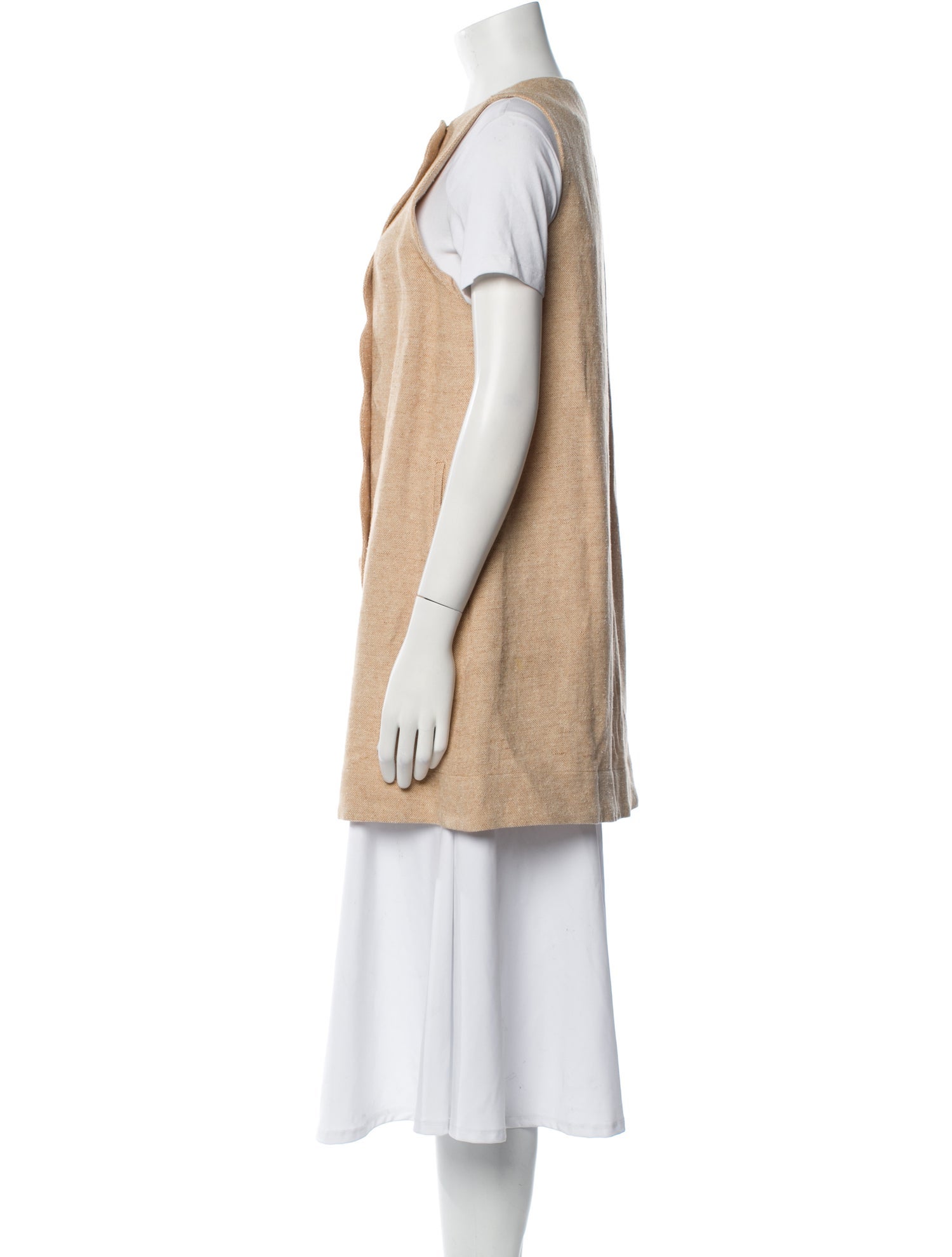 Lisa Marie Fernandez Linen Vest