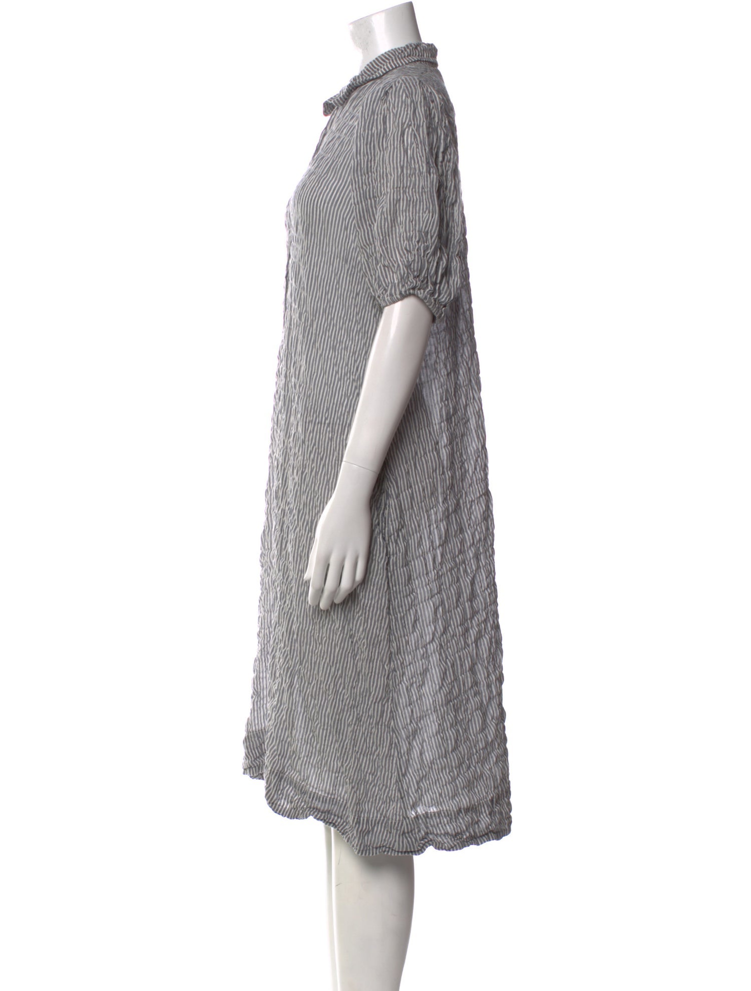 Lisa Marie Fernandez Striped Midi Length Dress