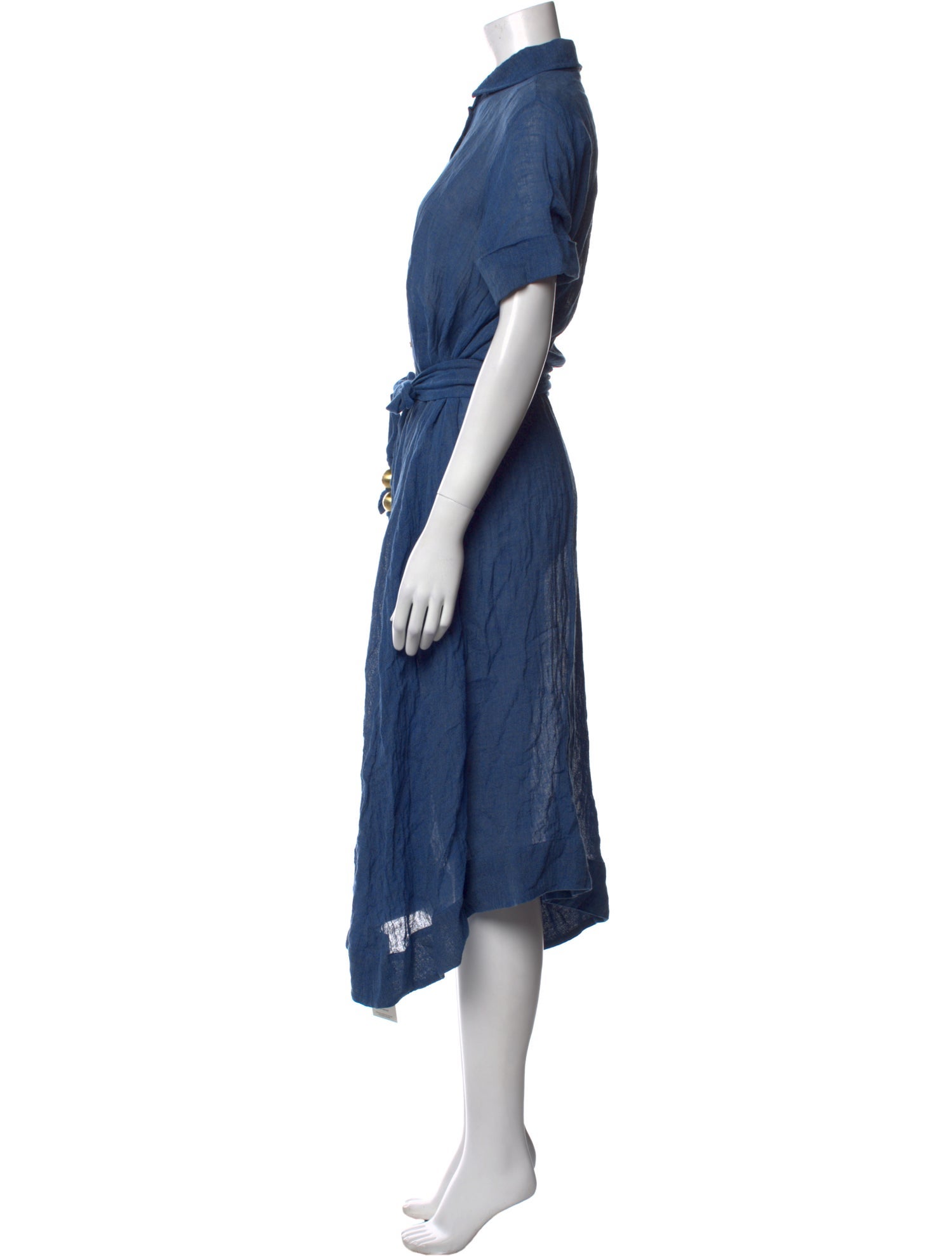 Lisa Marie Fernandez Linen Midi Length Dress