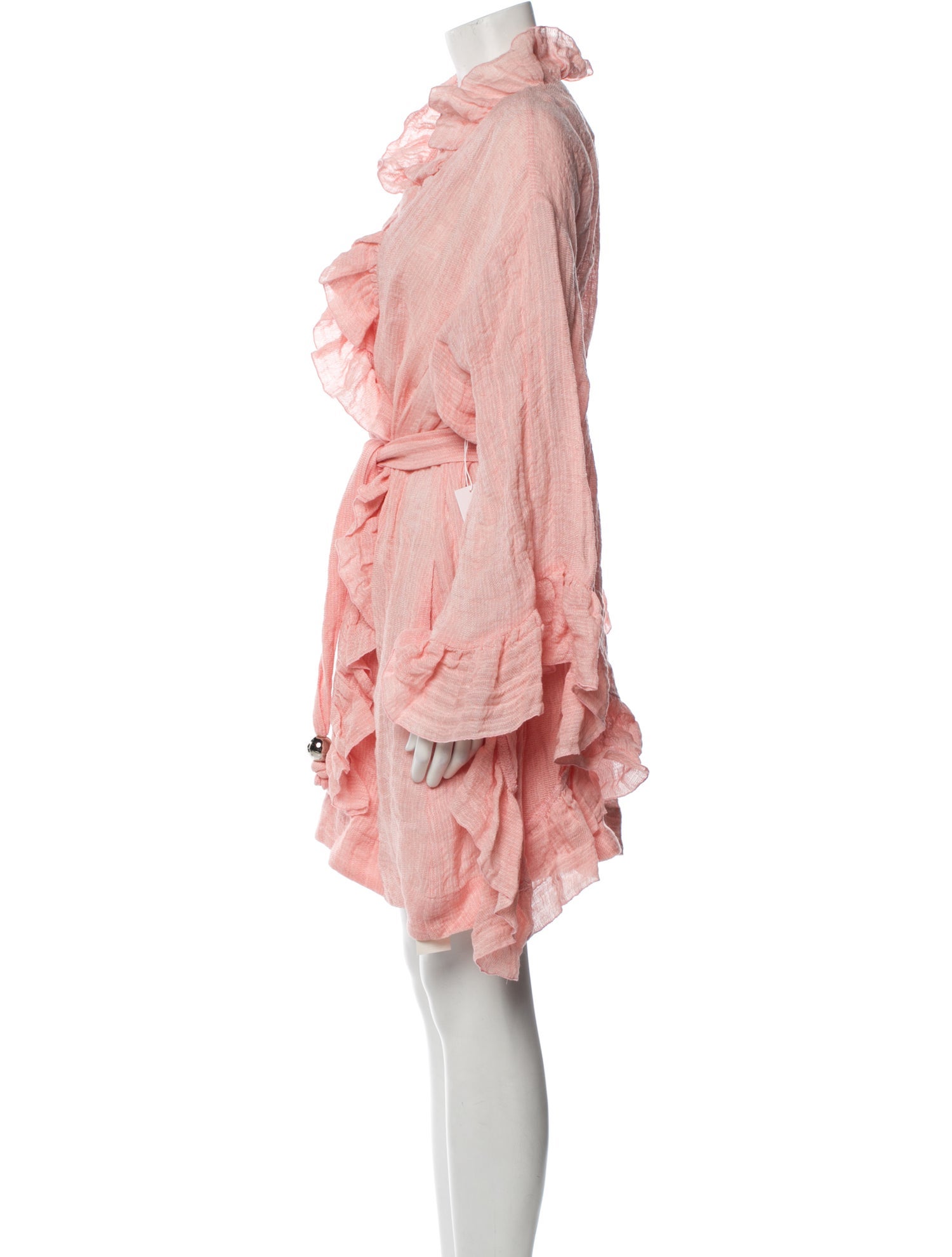 Lisa Marie Fernandez Linen Trench Coat