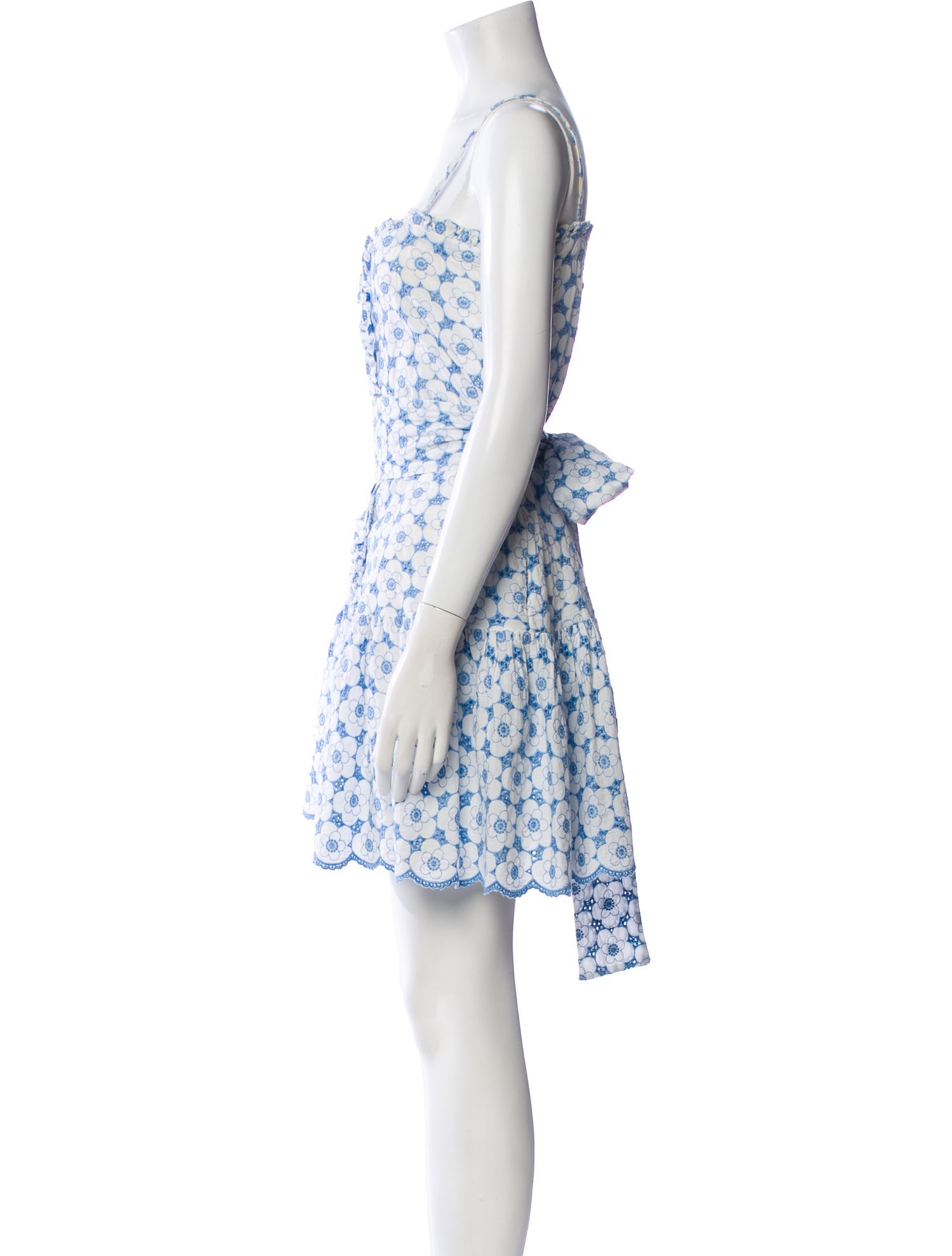 Lisa Marie Fernandez Floral Print Mini Dress