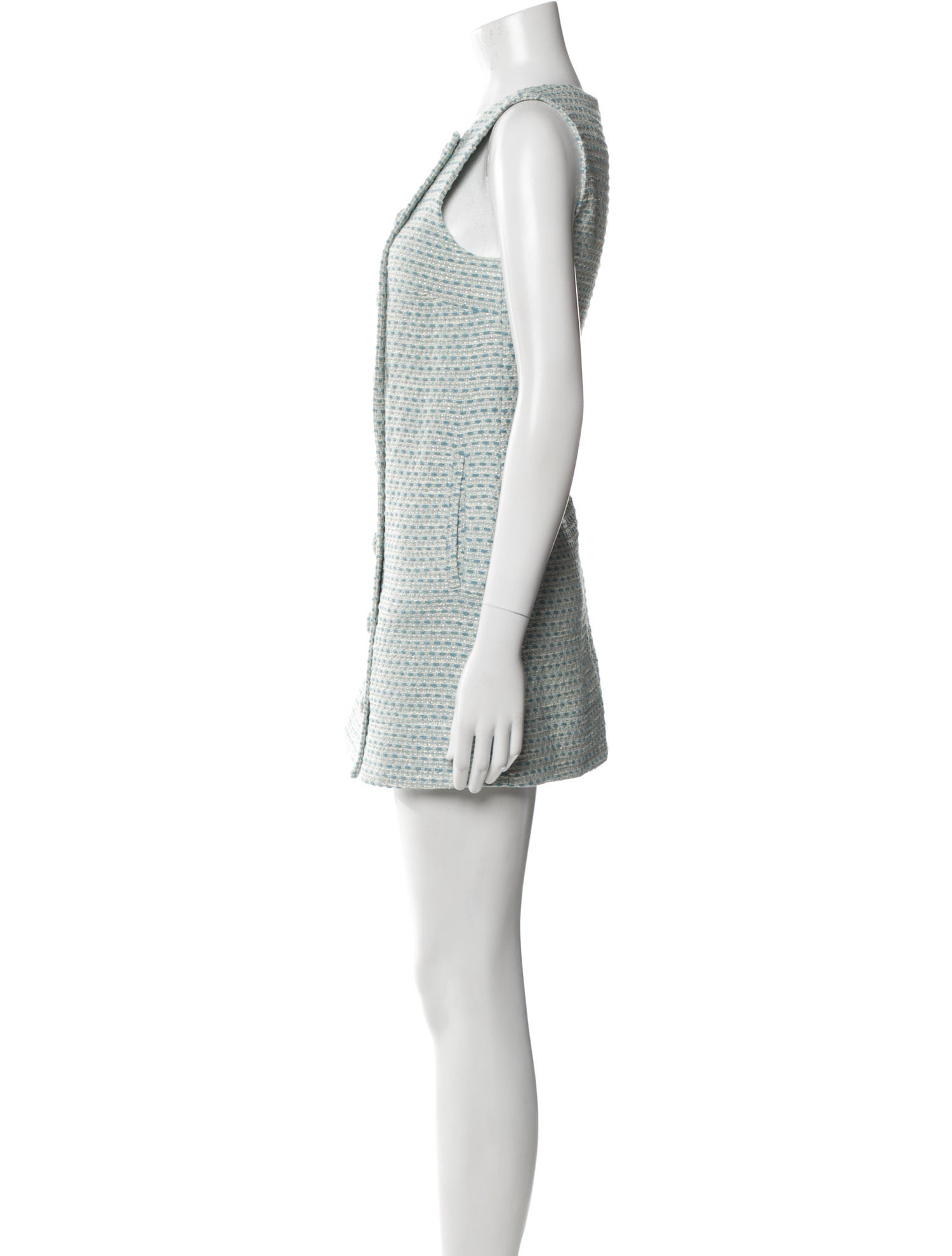 Lisa Marie Fernandez Tweed Mini Dress