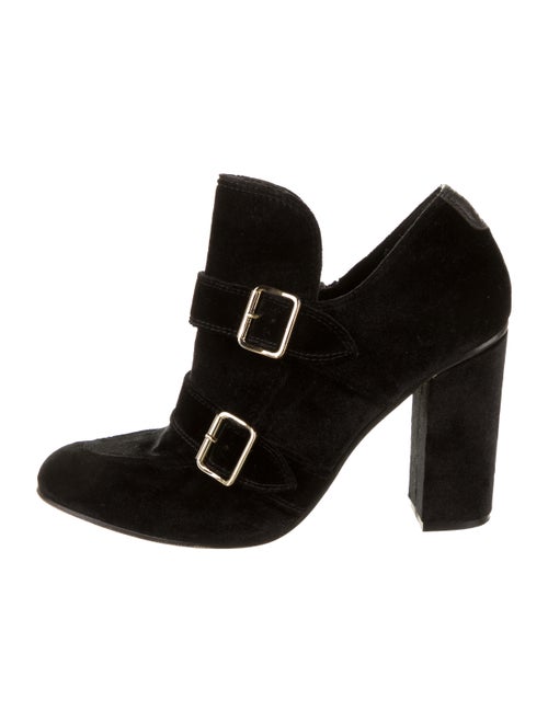The Office of Angela Scott Round-Toes Boots Black