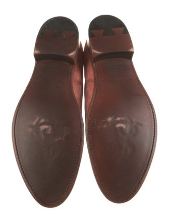 The Office of Angela Scott Suede Oxfords