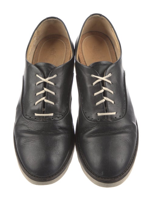 The Office of Angela Scott Leather Oxfords