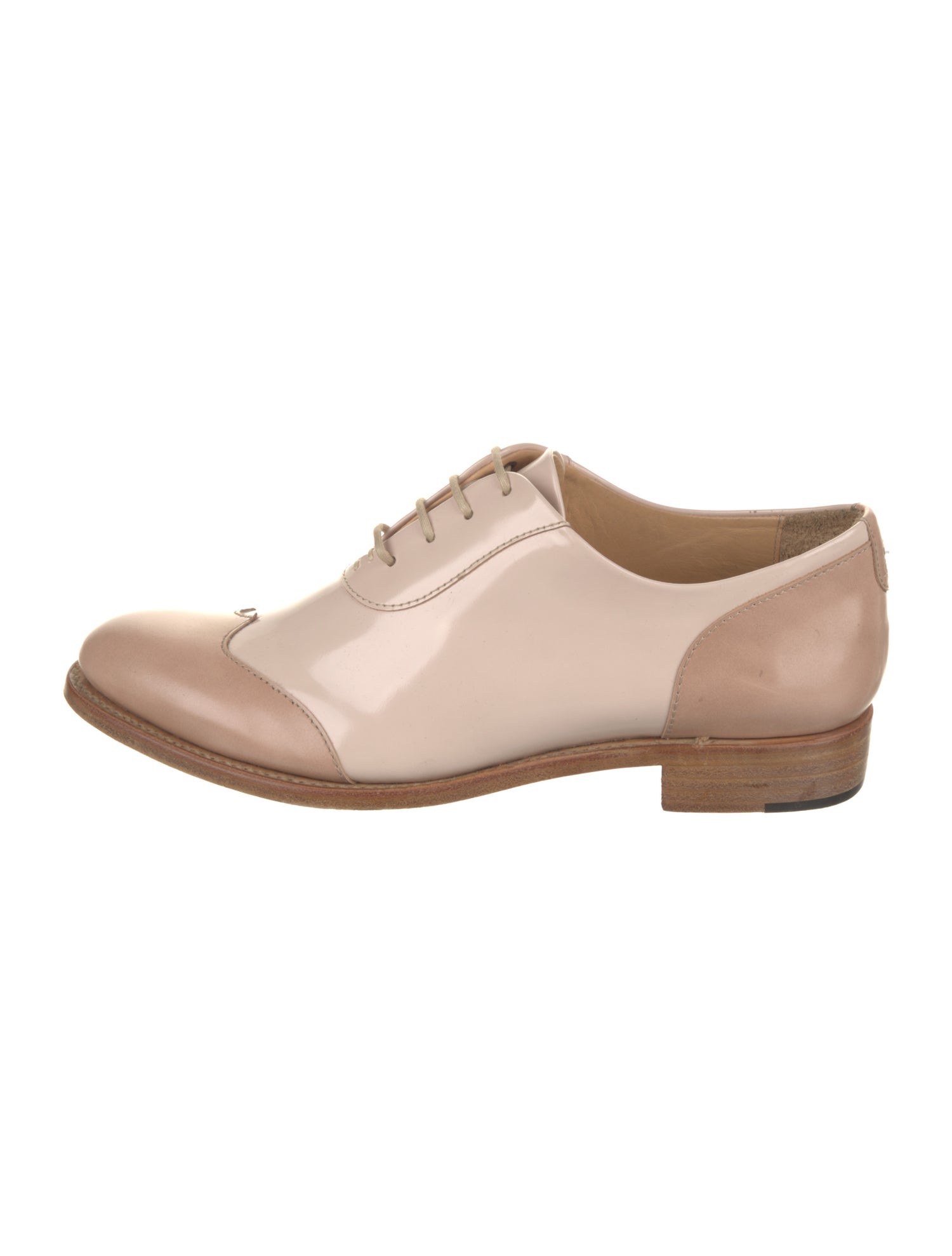 The Office of Angela Scott Leather Oxfords