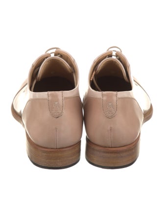 The Office of Angela Scott Leather Oxfords