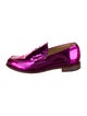 The Office of Angela Scott Leather Lasercut Accents Loafers