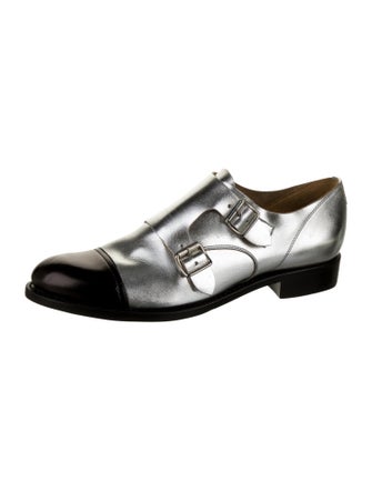 The Office of Angela Scott Leather Flats