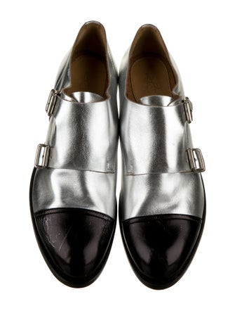 The Office of Angela Scott Leather Flats