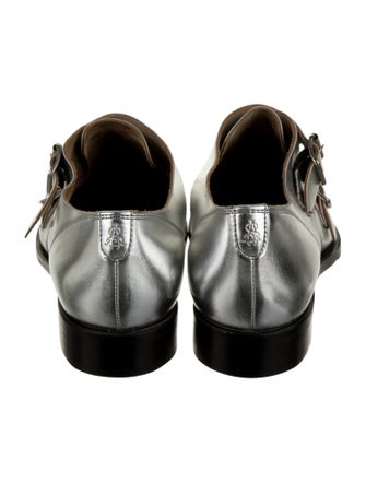 The Office of Angela Scott Leather Flats