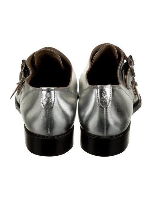 The Office of Angela Scott Leather Flats