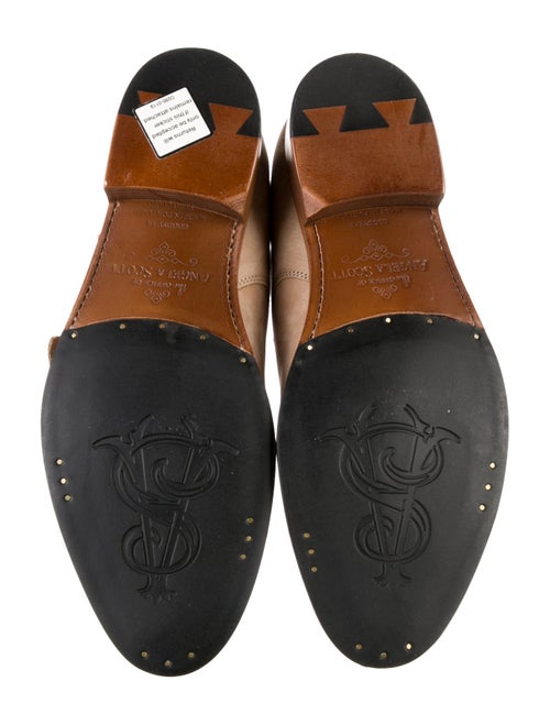 The Office of Angela Scott Suede Crystal Embellishments Flats