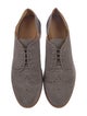 The Office of Angela Scott Suede Lasercut Accents Oxfords