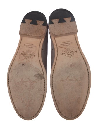 The Office of Angela Scott Suede Lasercut Accents Oxfords