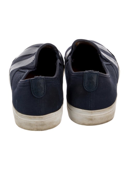 The Office of Angela Scott Canvas Colorblock Pattern Sneakers