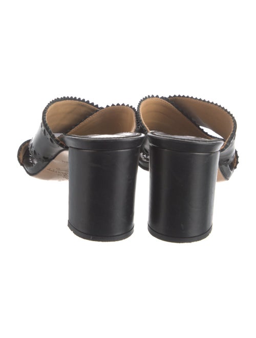 The Office of Angela Scott Leather Lasercut Accents Slides