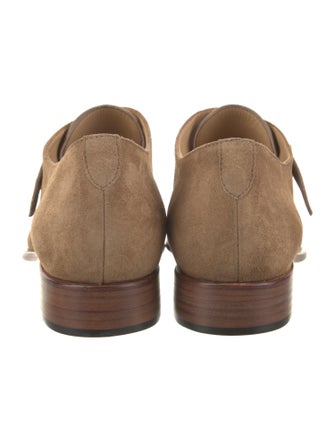 The Office of Angela Scott Suede Oxfords