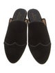 The Office of Angela Scott Velvet Mules
