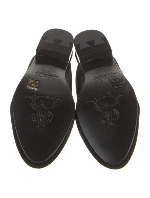 The Office of Angela Scott Velvet Mules