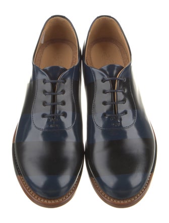 The Office of Angela Scott Leather Oxfords