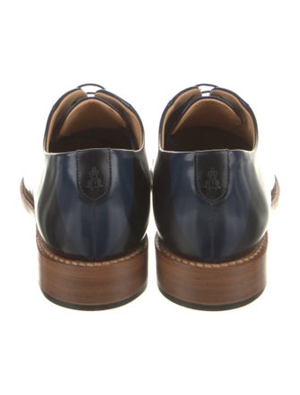 The Office of Angela Scott Leather Oxfords