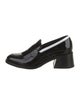 The Office of Angela Scott Patent Leather Cutout Accent Pumps