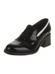 The Office of Angela Scott Patent Leather Cutout Accent Pumps