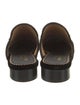 The Office of Angela Scott Velvet Grosgrain Trim Mules