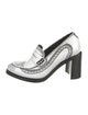 The Office of Angela Scott Leather Slingback Pumps