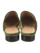 The Office of Angela Scott Velvet Grosgrain Trim Mules