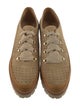 The Office of Angela Scott Suede Cutout Accent Moccasins