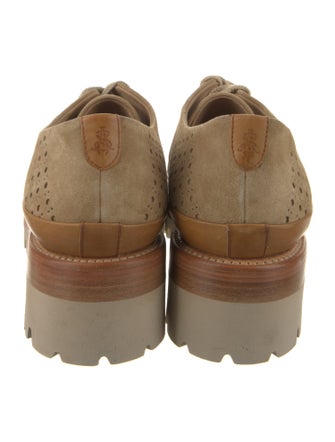 The Office of Angela Scott Suede Cutout Accent Moccasins