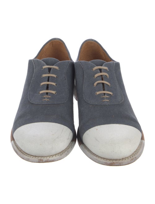 The Office of Angela Scott Canvas Oxfords