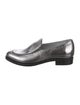 The Office of Angela Scott Leather Studded Accents Loafers