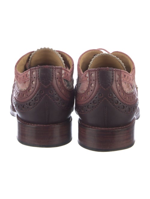 The Office of Angela Scott Leather Oxfords