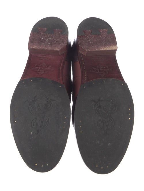 The Office of Angela Scott Leather Oxfords