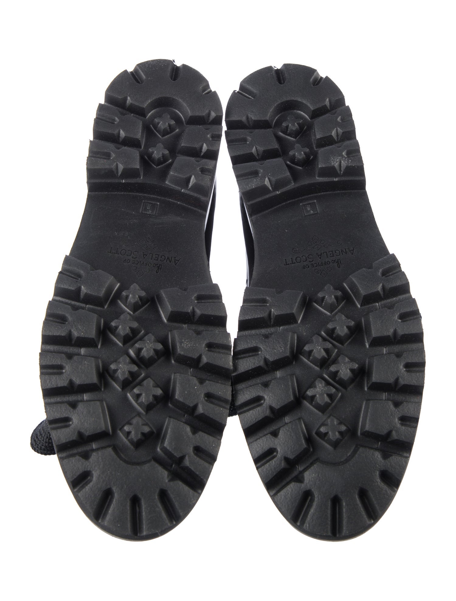 The Office of Angela Scott Leather Oxfords