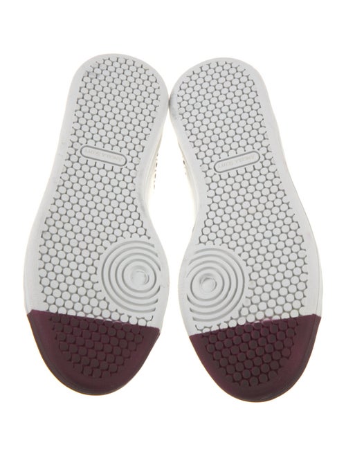 The Office of Angela Scott Leather Printed Sneakers