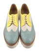 The Office of Angela Scott Leather Lasercut Accents Oxfords