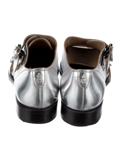 The Office of Angela Scott Leather Loafers