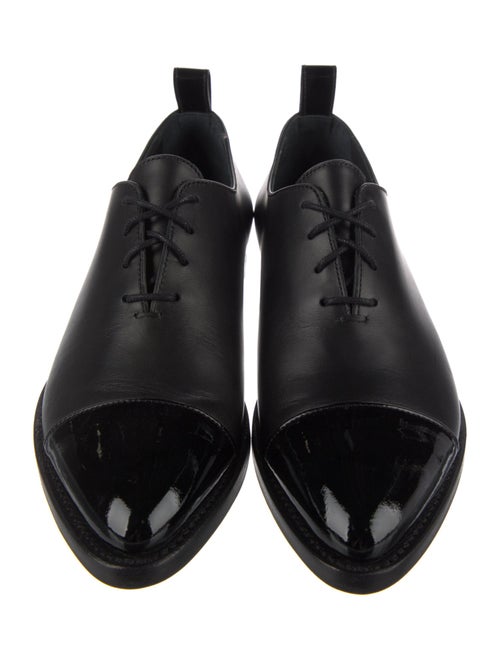 The Office of Angela Scott Leather Oxfords