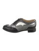 The Office of Angela Scott Leather Lasercut Accents Oxfords