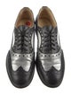 The Office of Angela Scott Leather Lasercut Accents Oxfords